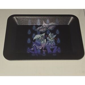 Angel Husk Small Metal Rolling Tray 7x5 Hazbin Hotel Utility Tin Loser Baby NEW